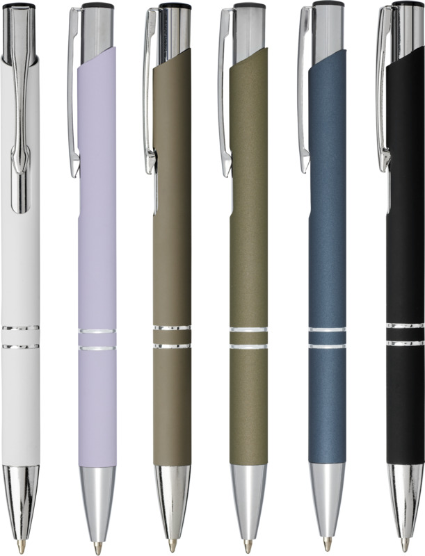 Moneta soft touch ballpoint pen (black ink) - Image 21