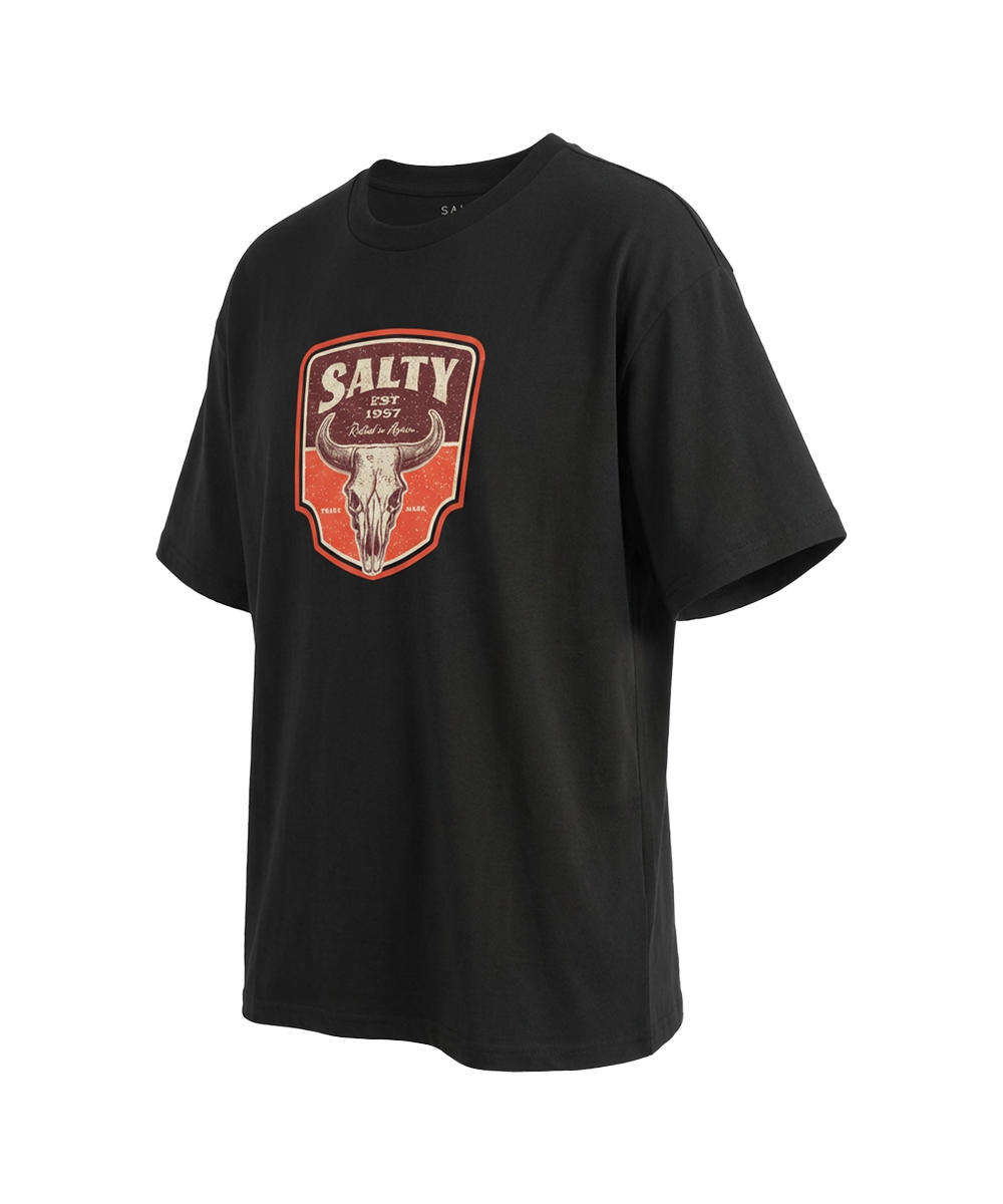 Salty T-Shirt Water Buffalo Skull