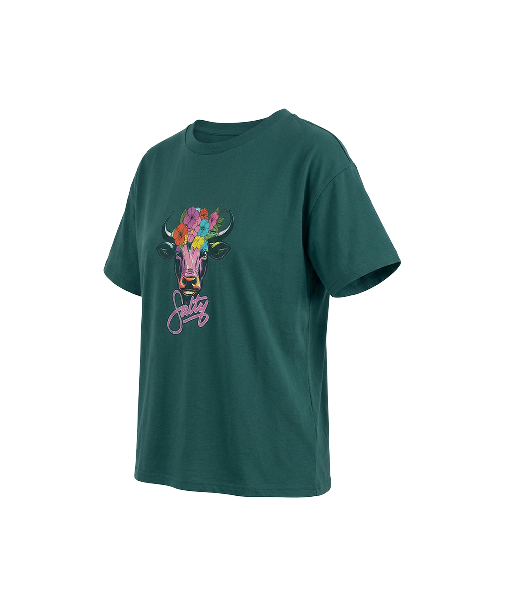 Salty Girls T-Shirt Floral Nguni