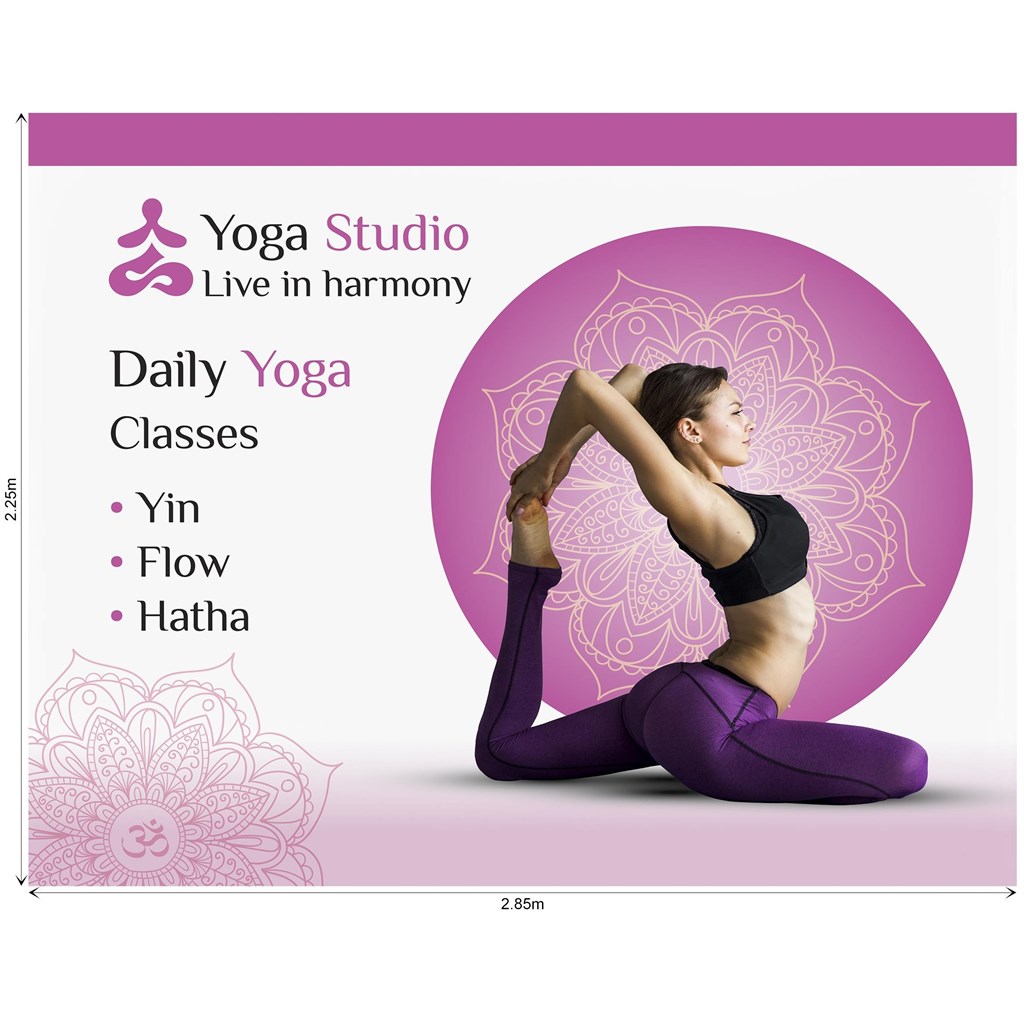 Legend Curved Banner Wall Skin 2.15m x 2.25m (Excludes Hardware)