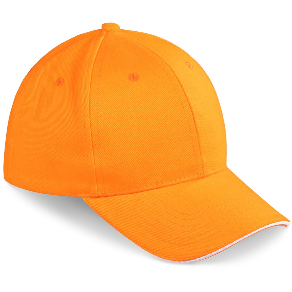 Swift Sandwich Cap - 6 Panel - Orange - Orange