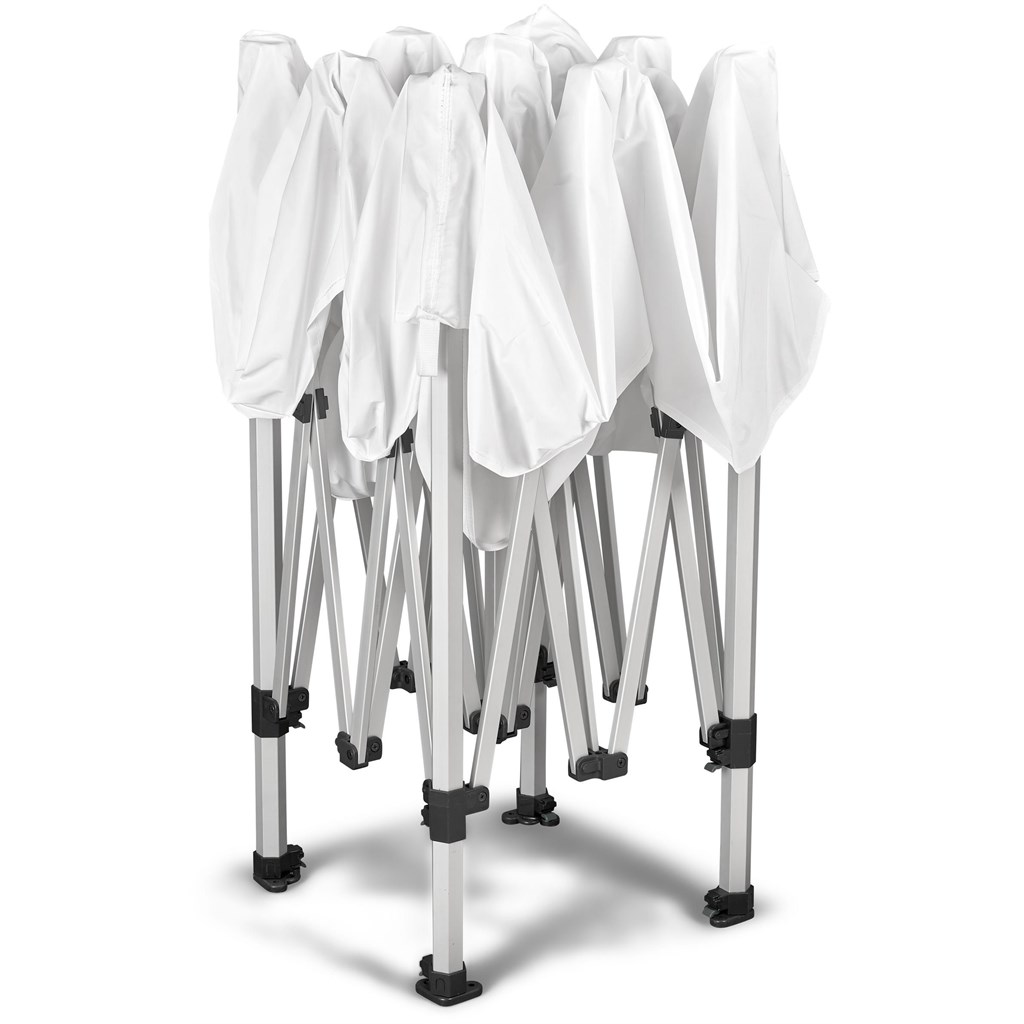 Ovation Sublimated Gazebo 2m X 2m Petite Frame - 1 Full Wall Skin - Image 2