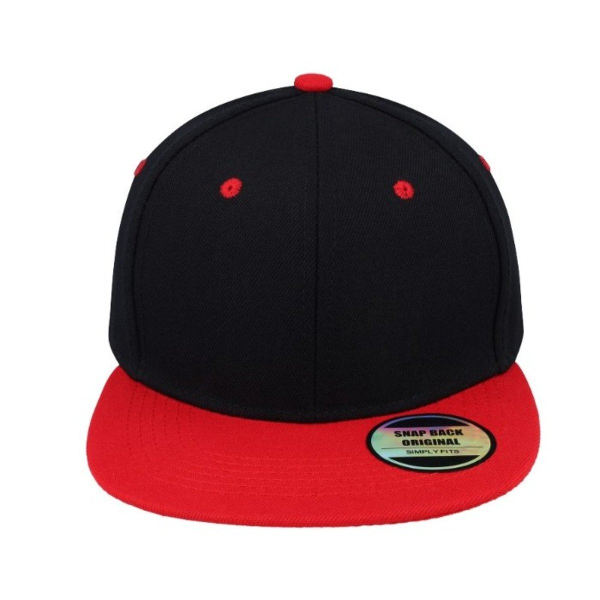 Snapback Two-Tone Cap - Grey/Black