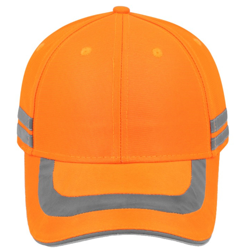 Safety Reflective Cap - Lumo Orange