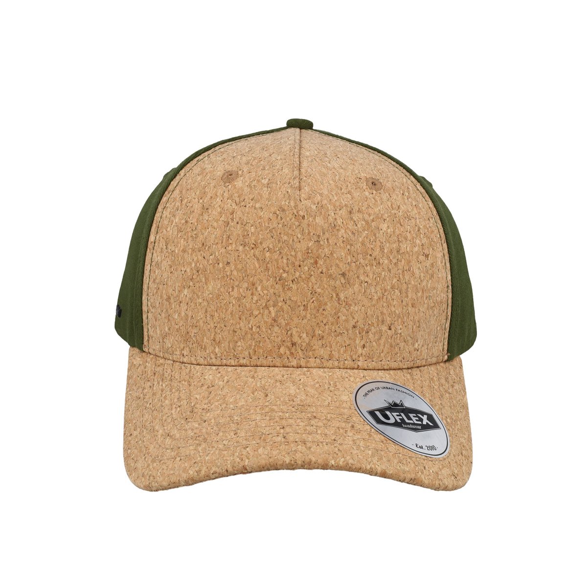 Uflex Cork 5 Panel Cap - Cork/Black