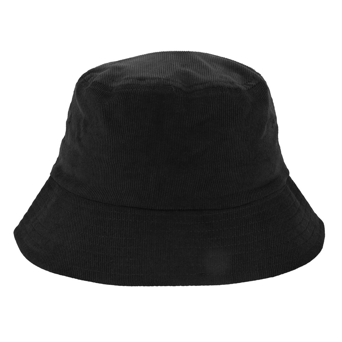 Corduroy Bucket Hat - Black / 58cm