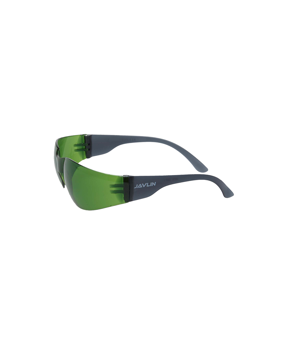 Sporty Scratch Resistant Spectacles Green Lens - Green / As Supplied