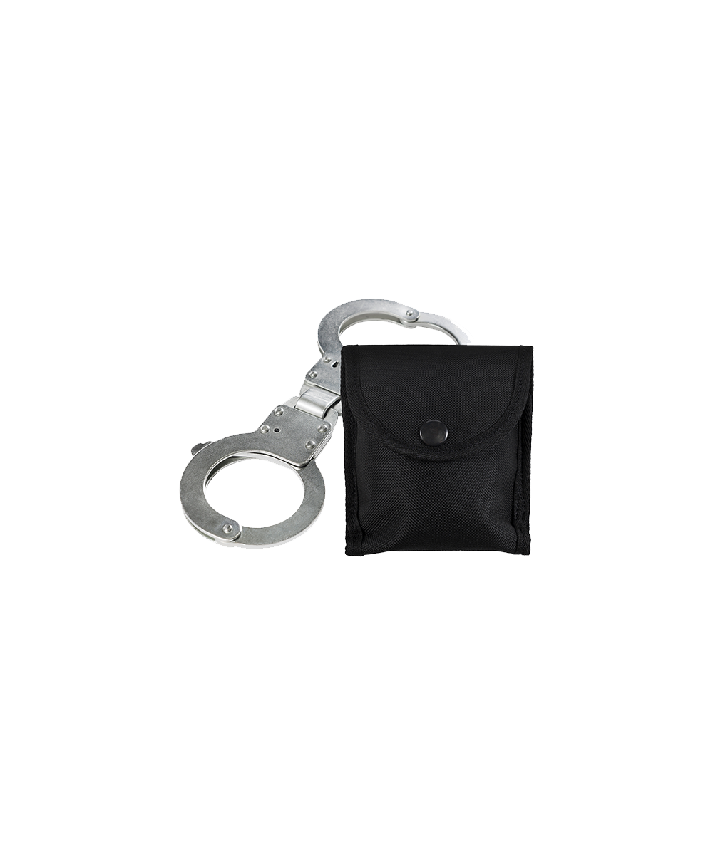 Handcuffs & Pouch - Black / As Supplied