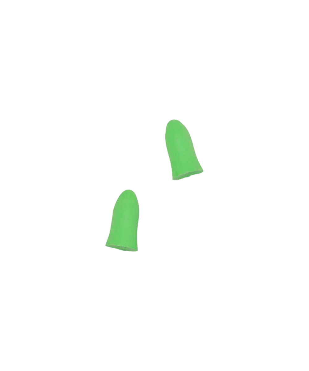 Disposable Foam Uncorded Ear Plugs - Lime / As Supplied