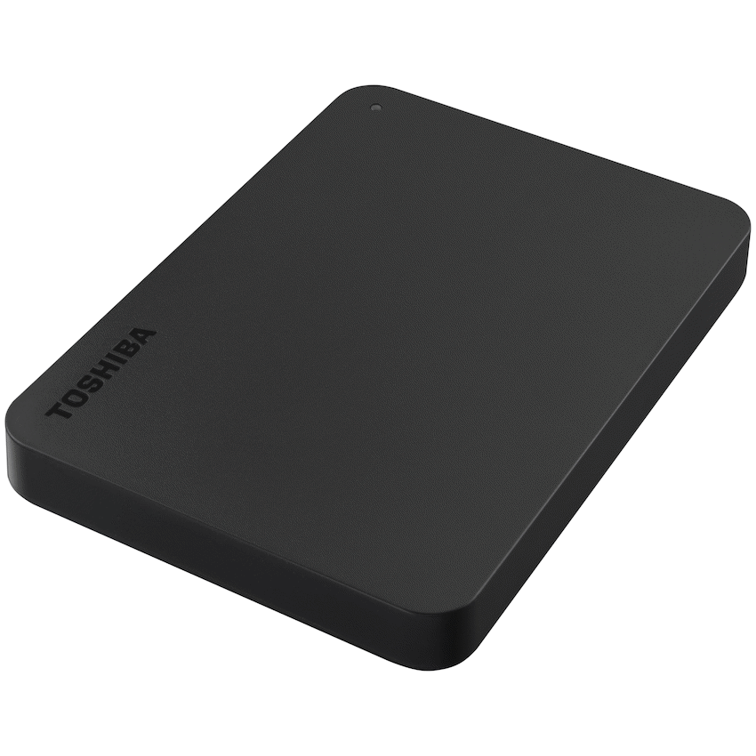 Toshiba Canvio Basics 4tb 2.5" USB 3.2 - Black - Black