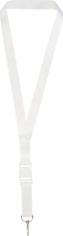 Bucks recycled PET lanyard with safety buckle - Image 6