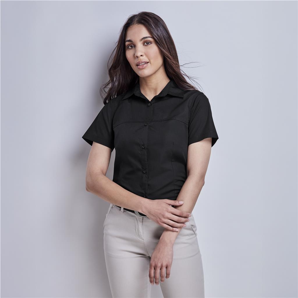 Ladies Short Sleeve Empire Shirt - Image 4