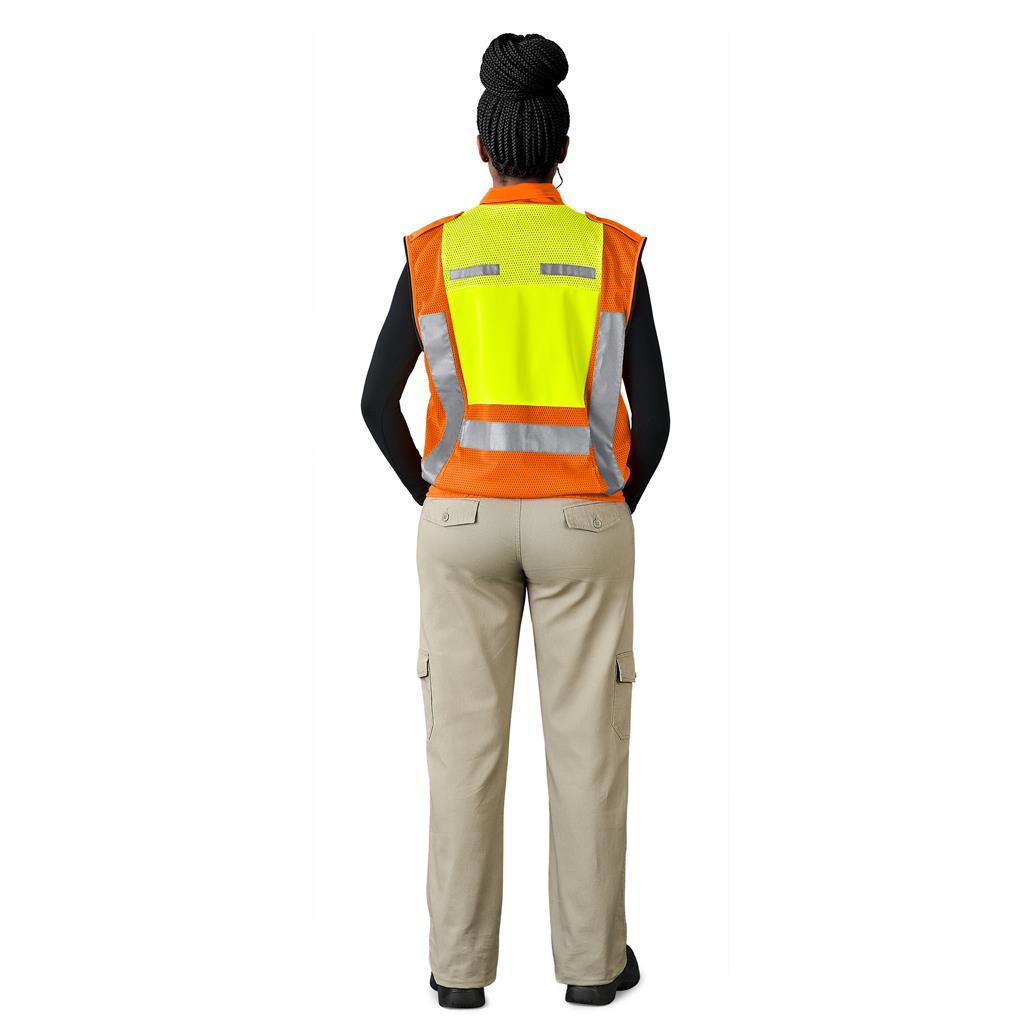 Metro Two-Tone Hi-Viz Reflective Zip-Off Jacket - Image 4