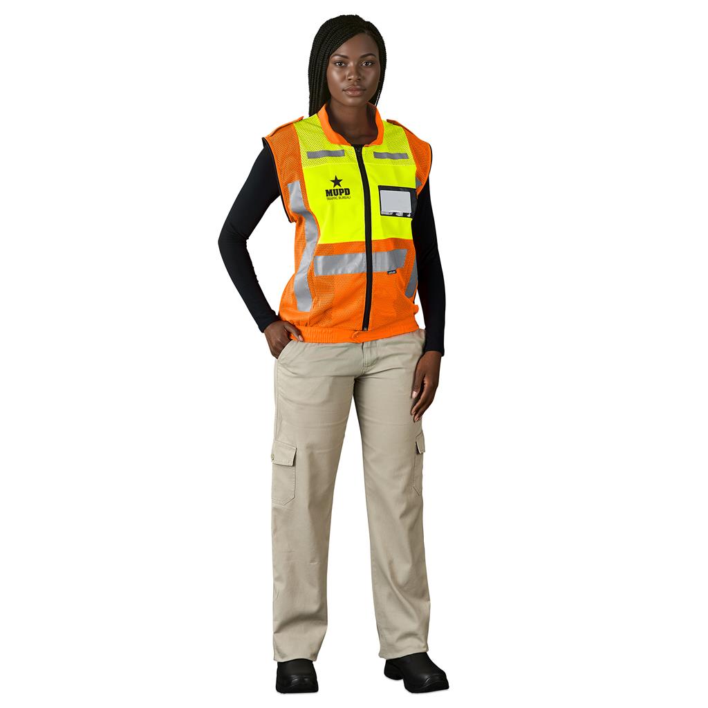 Metro Two-Tone Hi-Viz Reflective Zip-Off Jacket - Image 14