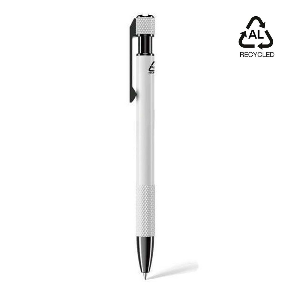 PILA - Recycled Aluminium Ballpoint Pen - Black