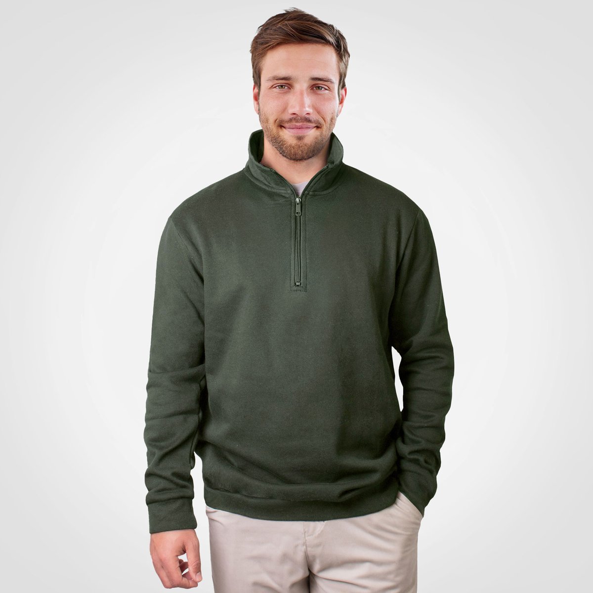 FWRD Quarter Zip Sweater