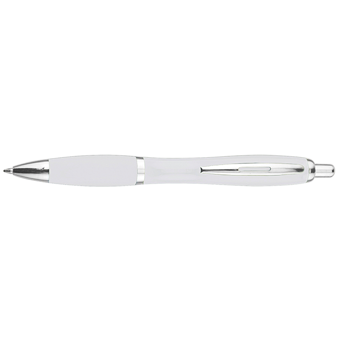 Curved Design Ballpoint Black Ink Pen