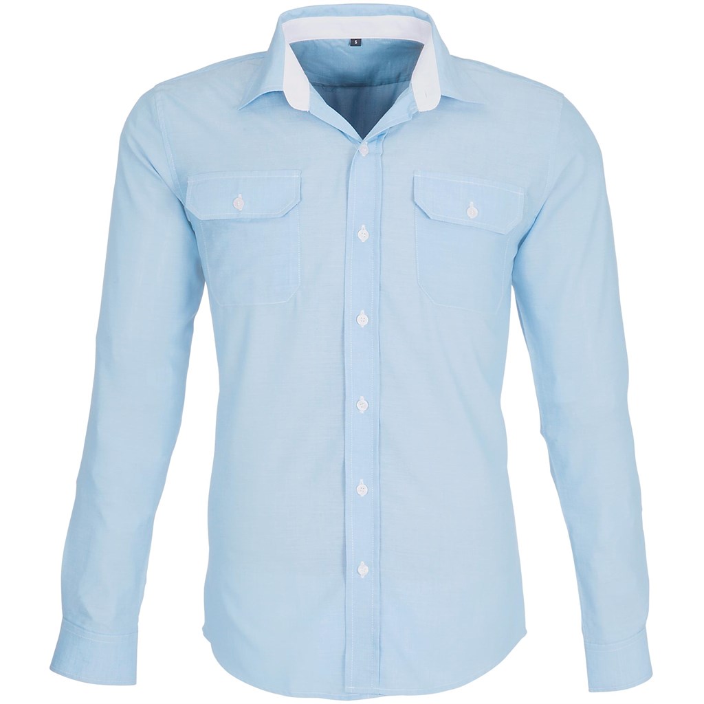 Mens Long Sleeve Windsor Shirt - Image 5