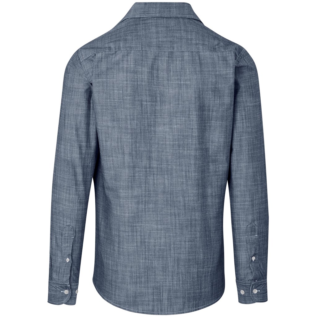 Mens Long Sleeve Windsor Shirt - Image 9