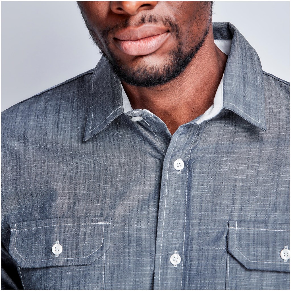 Mens Long Sleeve Windsor Shirt - Image 8