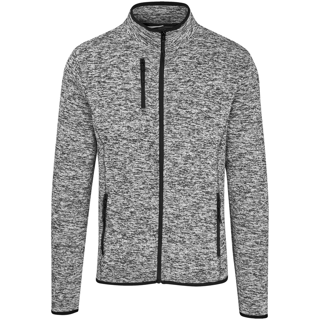 Mens Paragon Fleece Jacket - Charcoal - Image 5