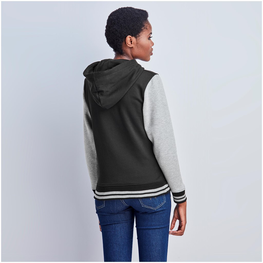 Ladies Princeton Hooded Sweater - Image 3