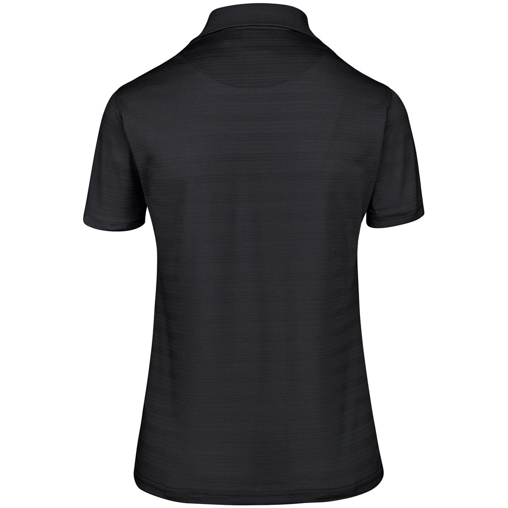 Ladies Icon Golf Shirt - Black - Image 2