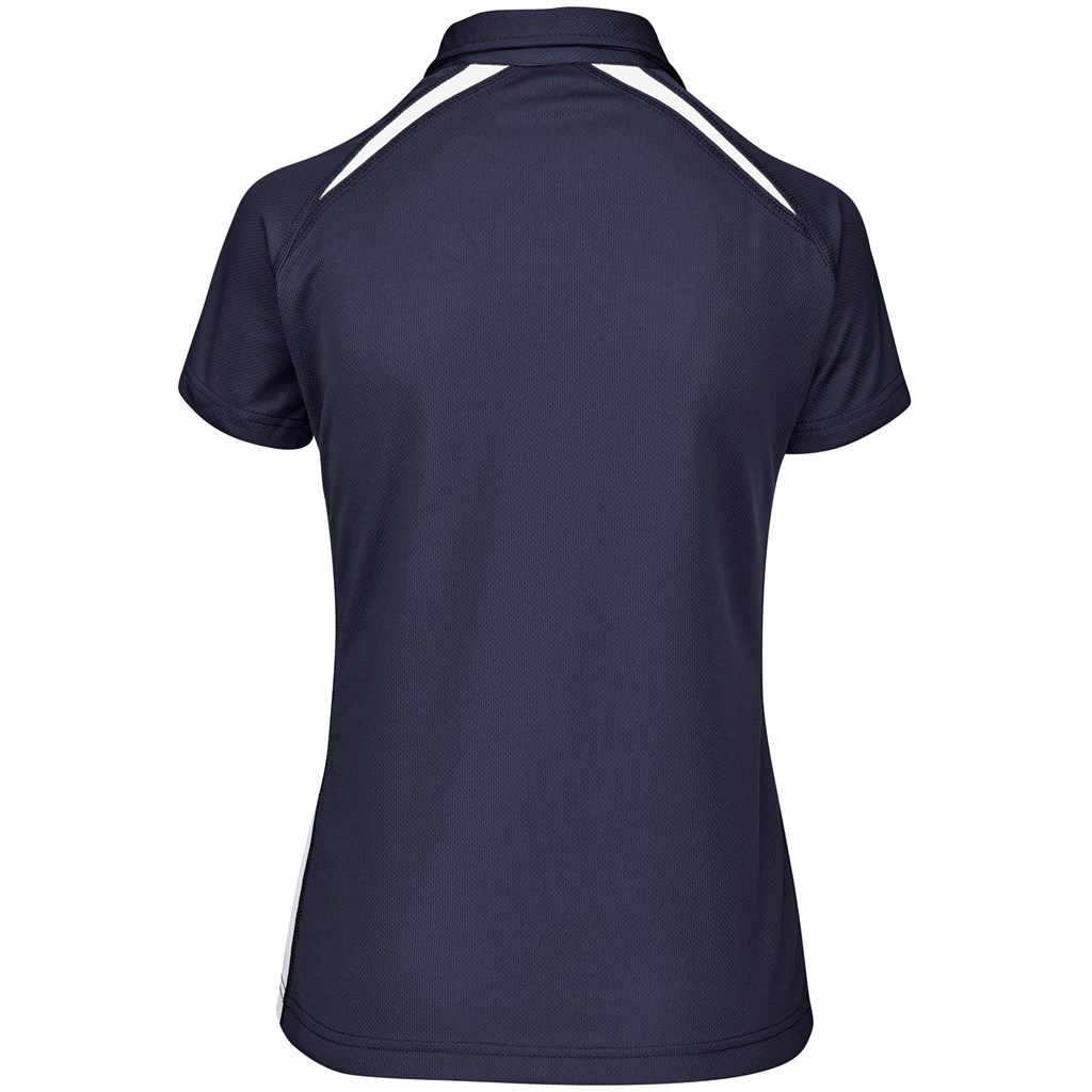 Ladies Splice Golf Shirt - Light Blue - Image 6