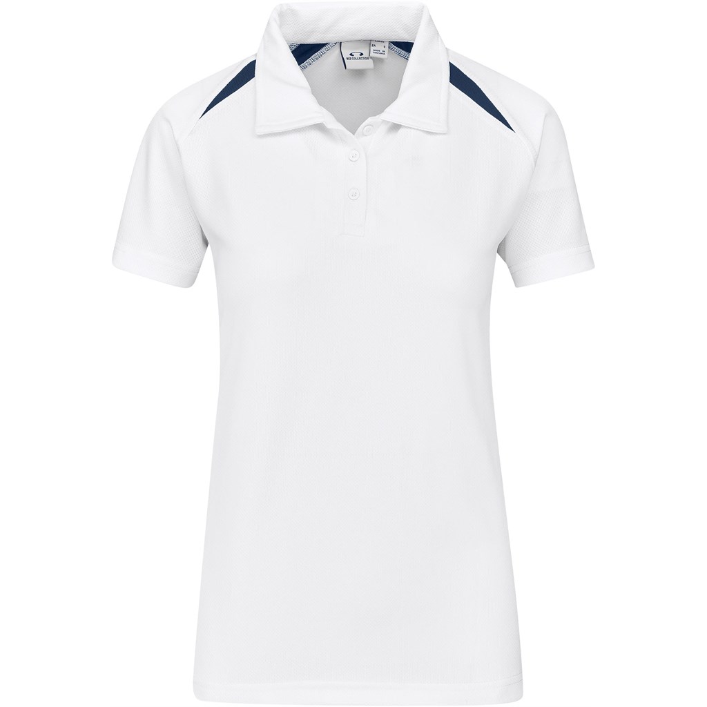 Ladies Splice Golf Shirt - Light Blue - Image 8