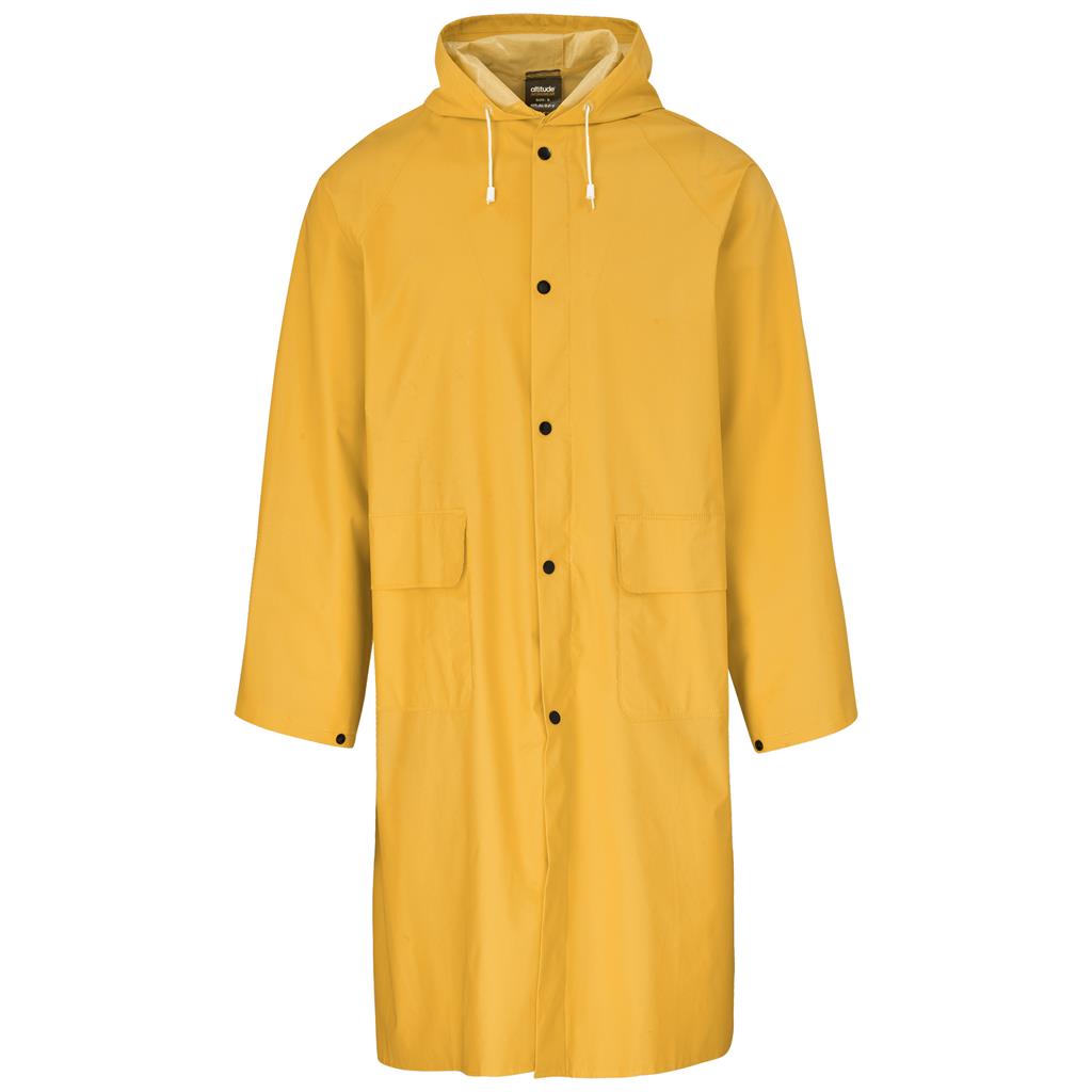 Light Duty Storm Rubberised Polyester/PVC Raincoat - Image 4