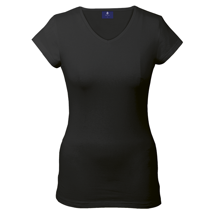 170g Essential V-Neck Slim Fit Ladies