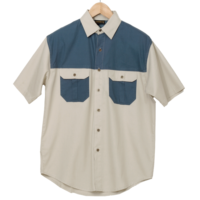 Two Tone Bush Shirt - Image 2