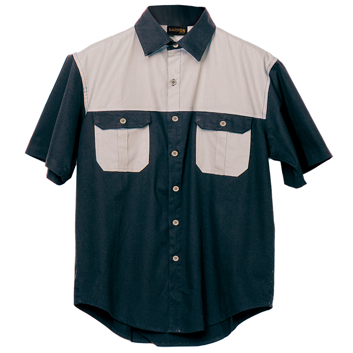 Two Tone Bush Shirt - Image 3