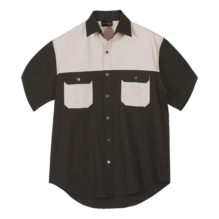 Two Tone Bush Shirt - Image 5