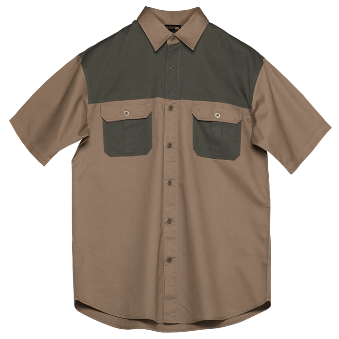 Two Tone Bush Shirt - Image 6