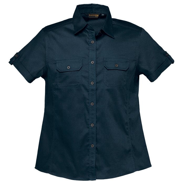 Plain Bush Shirt Ladies - Image 4