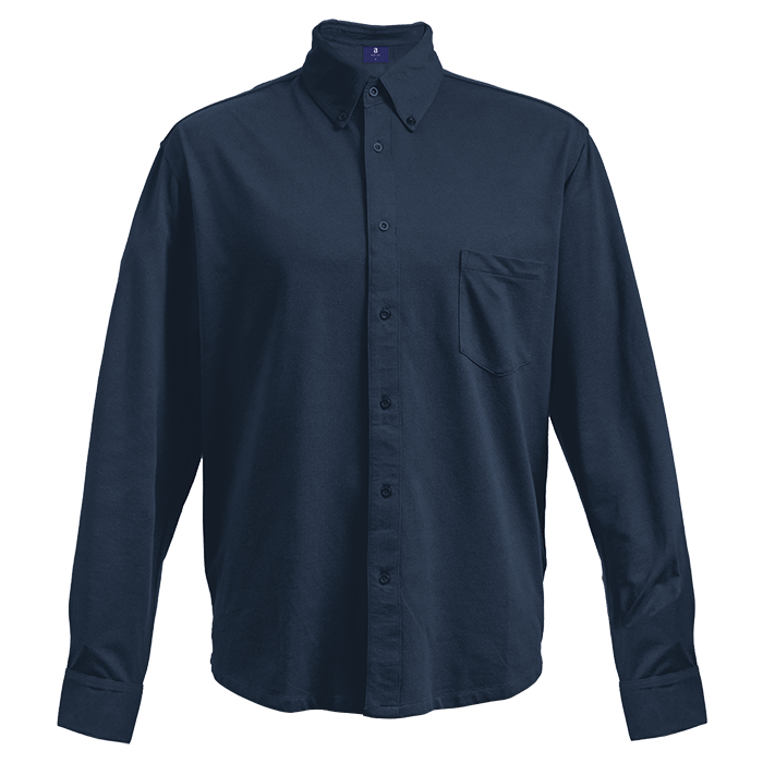 Knitted Pique Lounge Long Sleeve Mens - Image 2