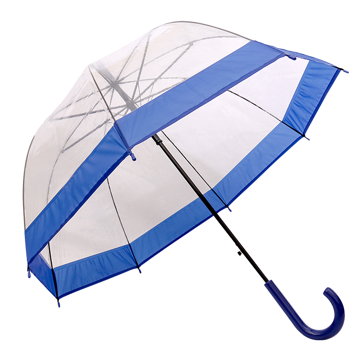 Dome Shaped Clear Umbrella - Image 3