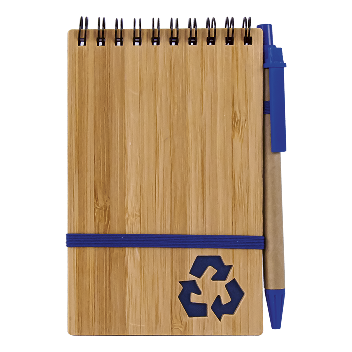 Bamboo Notebook With Pen - Image 3