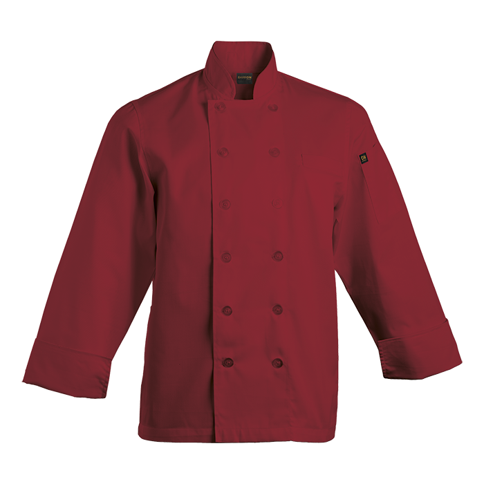 Savona Long Sleeve Chef Jacket Mens - Image 3