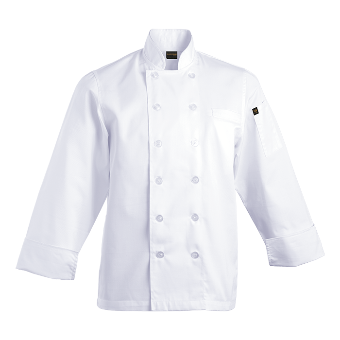 Savona Long Sleeve Chef Jacket Mens - Image 2