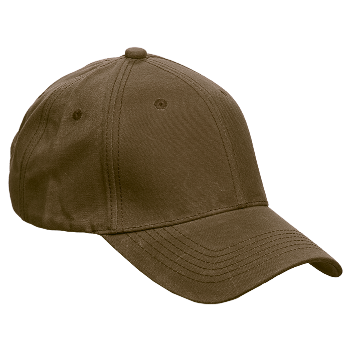 6 Panel Barron Washed Oil Skin Cap - Image 3