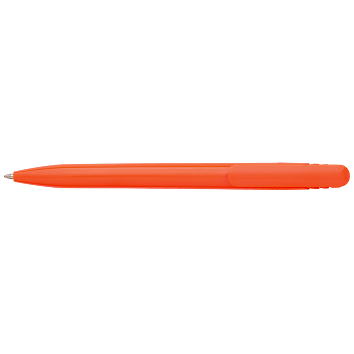 Solid Colour Ballpoint Pen with Matching Coloured Clip - Image 2