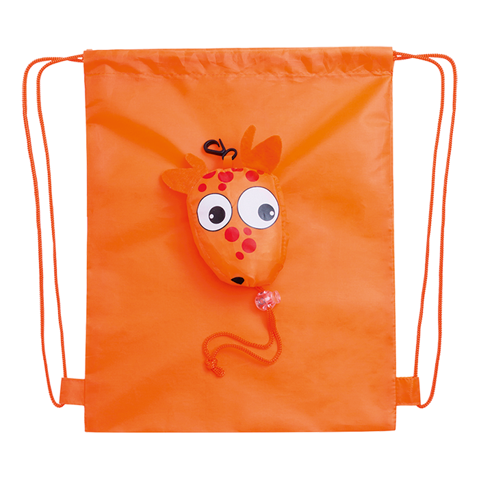 Kissa Foldable Drawstring Bag - Image 2
