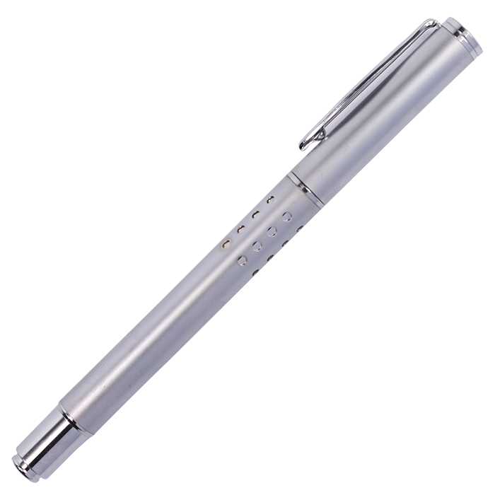 Wavy Clip Brass Rollerball Pen