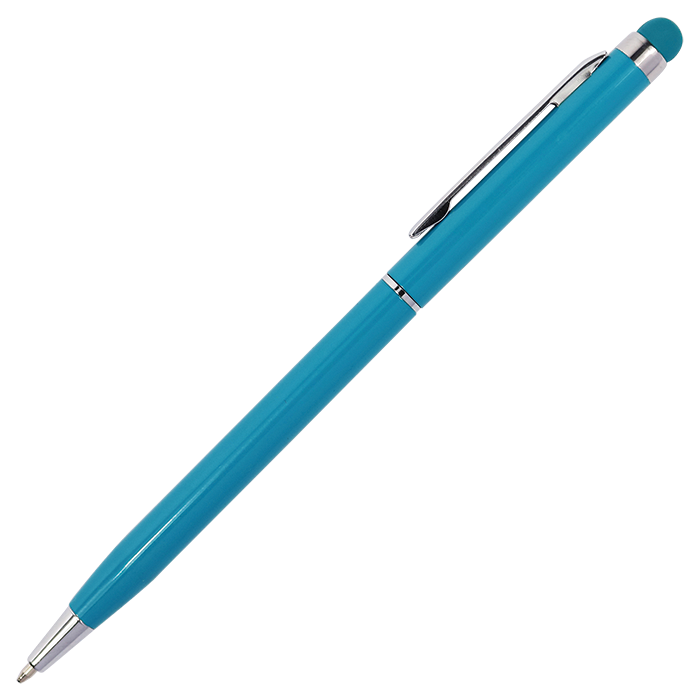 Slim Elegant Ballpoint Pen with Stylus - Image 2