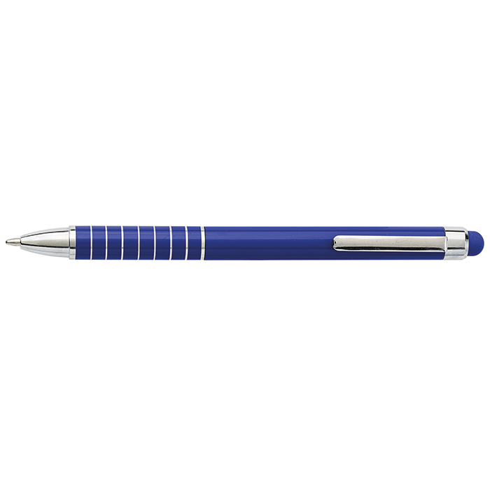 Aluminium Ballpoint Pen with Matching Colour Stylus - Image 2