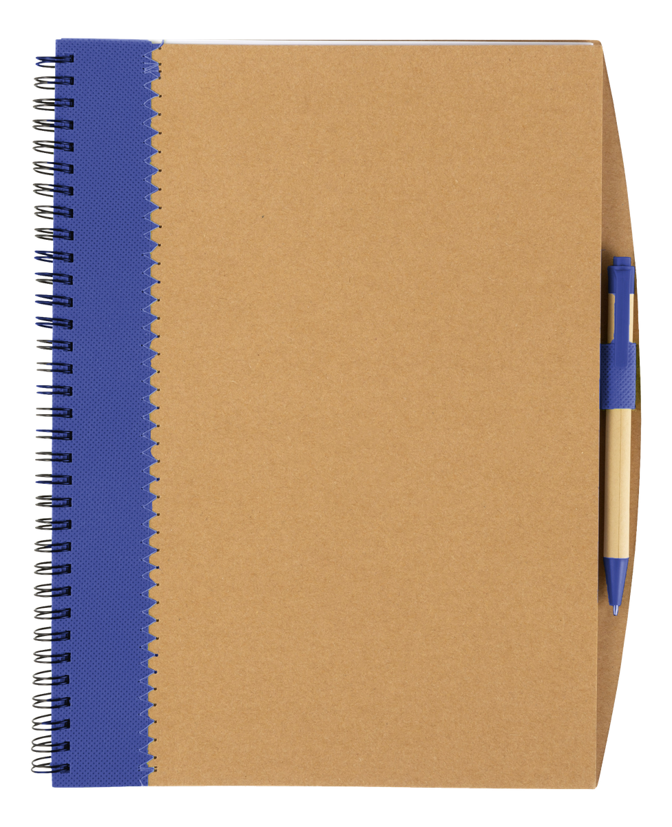 Recycled Cardboard Notebook With Pen