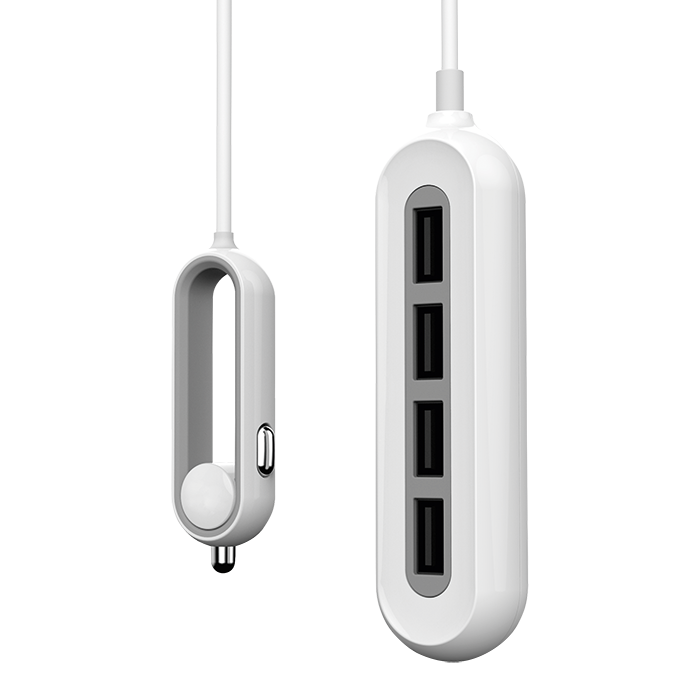 Whizzy 4 Port USB Car Charger - Image 2