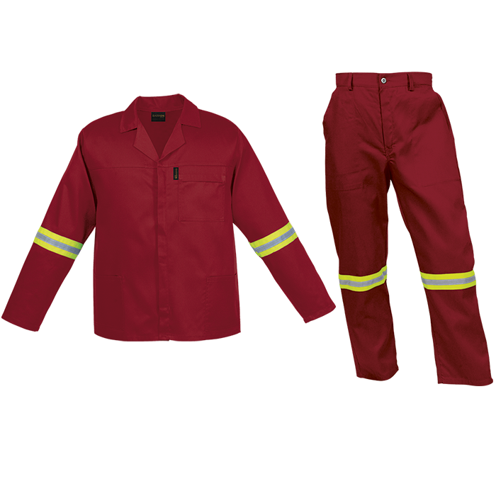 Barron Budget Poly Cotton Conti Suit with Reflective - Image 4